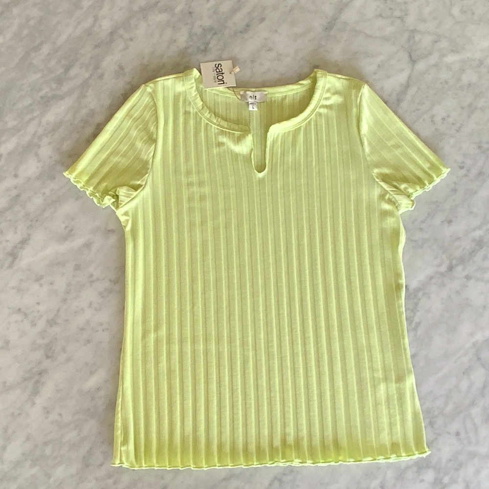Women’s Knit T-Shirt - Size L (fits like M) - NWT